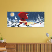 kerstcanvas afdrukken (Insitu (Woonkamer))