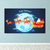 kerstcanvas afdrukken (Insitu (Houten vloer))