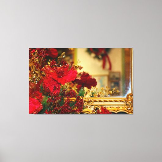 kerstcanvas canvas afdruk (Voorkant)