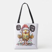 kerstCanvas tas (Achterkant)