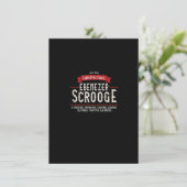Kerstcarol, Ebenezer Scrooge, Vakantievormgeving Kaart (Staand voorkant)
