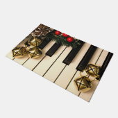 Kerstcarol Music Room Deurmat (Schuin)