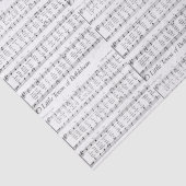 Kerstcarol — Muziek Tissuepapier (Detail)