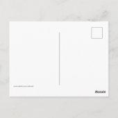 Kerstcarol Singing, Louis Wain Briefkaart (Achterkant)