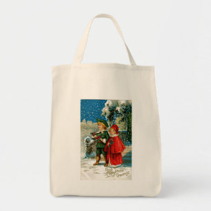 KerstCarolers Tote Bag