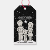 KerstCaroling Cadeaulabel (Voorkant)
