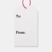 KerstCaroling Cadeaulabel (Achterkant)