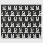 KerstCaroling Cadeaupapier (Vlak)