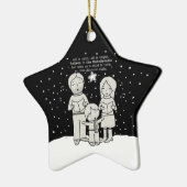 KerstCaroling Keramisch Ornament (Links)