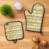 KerstCaroling Ovenwant & Pannenlap Set (Top down)