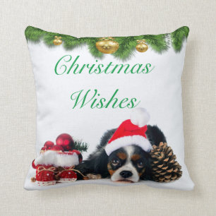 KerstCavalier King Charles Spaniel Dog Kussen