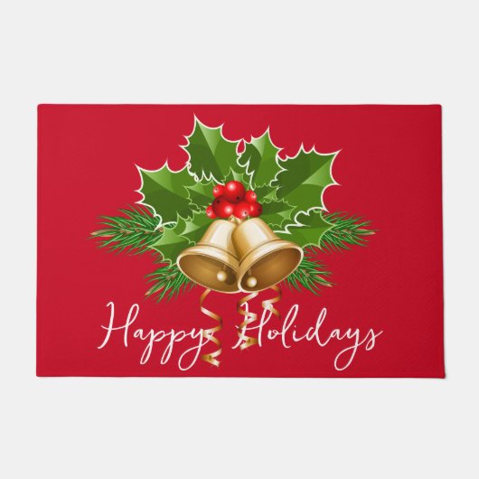 Kerstcellen en Holly Deurmat (Voorkant)