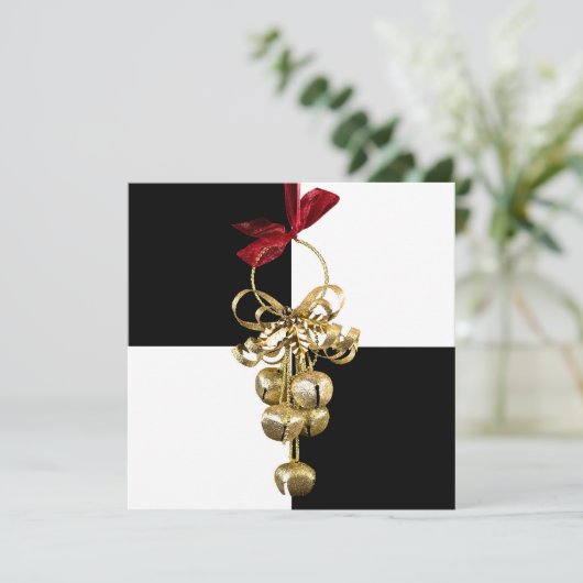 Kerstcellen - formele uitnodiging (Staand voorkant)