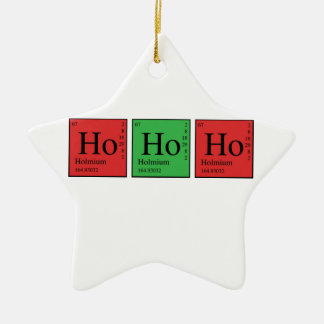 Kerstchemie Keramisch Ornament