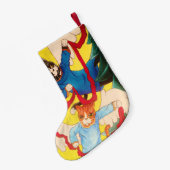 KerstCherub Angel Cats Kleine Kerstsok (Achterkant (Hangend))