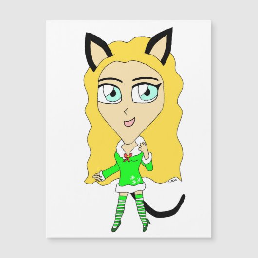 Kerstchibi (Voorkant)