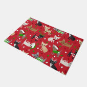 Kerstchihuahua All Coats Deurmat (Schuin)