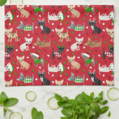 Kerstchihuahua All Coats Theedoek (Gevouwen)