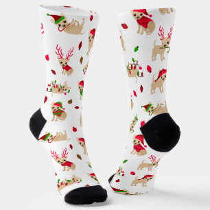 Kerstchihuahuas Fawn Socks Sokken