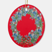 KerstChinoiserie Ginger Jar Jars Keramisch Ornament (Links)