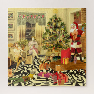 Kerstchippendale Legpuzzel