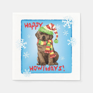 kerstchocolade Lab Servet