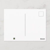 Kerstcichorei Briefkaart (Achterkant)