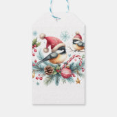 Kerstcichorei Cadeaulabel (Achterkant)