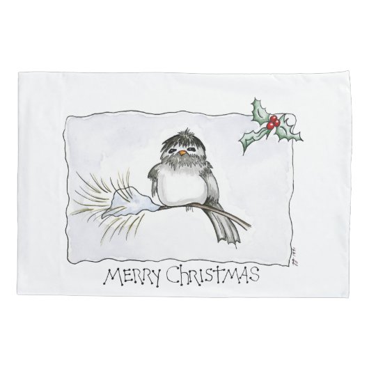 Kerstcichorei Kussensloop (Achterkant)