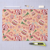 kerstcircus tissuepapier (Craft)