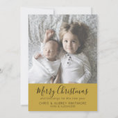 kerstcitaat | Sketched Holiday Kaart (Achterkant)