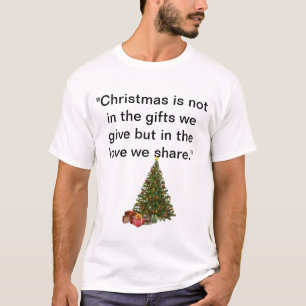 Kerstcitaat T-shirt