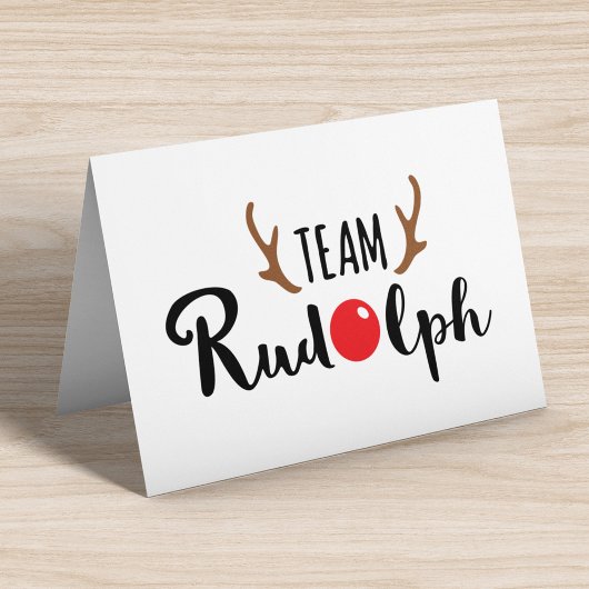 Kerstcitaten van Team Rudolph Kaart