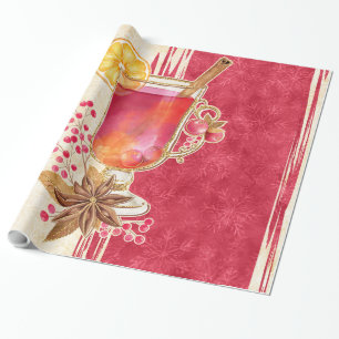 kerstcocktail cadeaupapier