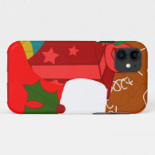kerstcollage Case-Mate iPhone case (Achterkant (horizontaal))
