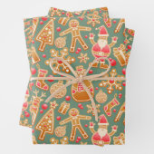 kerstcollage inpakpapier vel (In situ)