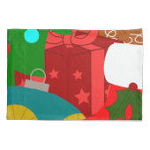 kerstcollage kussensloop (Achterkant)