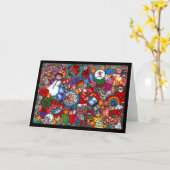 KerstCollectie #1 Kaart (Gele Bloem)