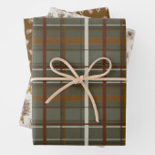 kerstCollectie | Groene Pset, Floral, Cedar Inpakpapier Vel (In situ)