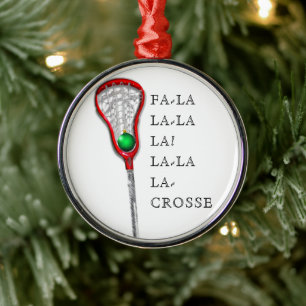 Kerstcollectie voor vrouwen Lacrosse Metalen Ornament