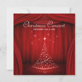 kerstconcertuitnodiging kaart