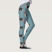 Kerstcorgi Pup Leggings (Rechts)