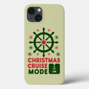 Kerstcruisemodus op schip Kerstmis 2024 iPhone 13 Hoesje