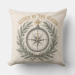 Kerstd decoratie voor Evergreen Compass Cabin Kussen