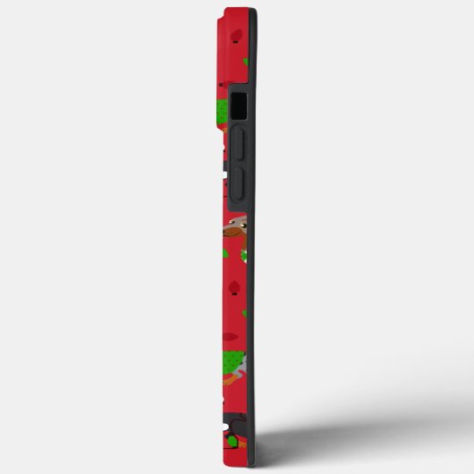 kerstdachshund, alle jassen Case-Mate iPhone case (Achterkant / Links)