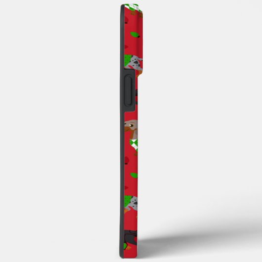 kerstdachshund, alle jassen Case-Mate iPhone case (Achterkant / Rechts)
