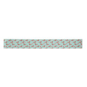 Kerstdachshund Ribbon Lint (Voorkant)