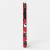 kerstdachshunds Red Case-Mate iPhone Case (Achterkant/links)