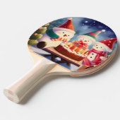 Kerstdag (10) tafeltennisbatje (Voorkant Gekanteld)