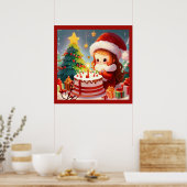 Kerstdag 1 poster (Keuken)